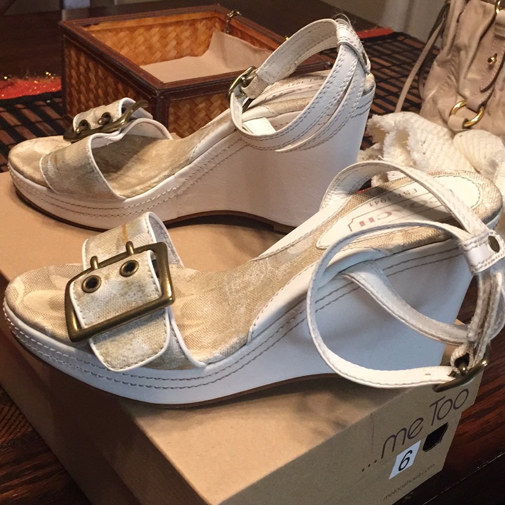 Coach Wedge Sandals - Picture 5 of 5